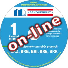 Biuletyny cen robót (BRZ, BRB, BRI, BRE, BRR) 1 kw. 2025 on-line