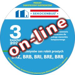 Biuletyny cen robót (BRZ, BRB, BRI, BRE, BRR) 3 kw. 2025 on-line