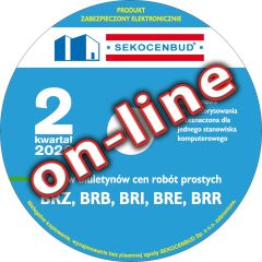 Biuletyny cen robót (BRZ, BRB, BRI, BRE, BRR) 2 kw. 2026 on-line