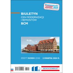 Biuletyn cen modernizacji i remontów BCM 2 kw. 2024