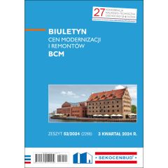 Biuletyn cen modernizacji i remontów BCM 3 kw. 2024