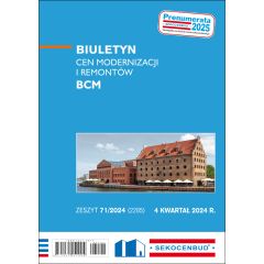 Biuletyn cen modernizacji i remontów BCM 4 kw. 2024