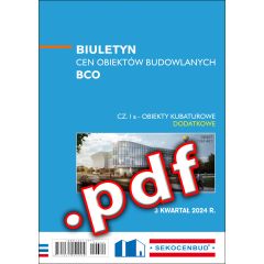 SEKOCENBUD BCO cz. I a 3 kw. 2024 /Uzupełnienie