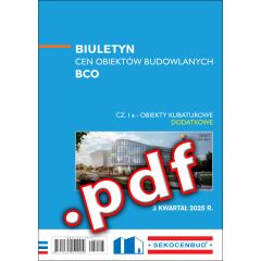 SEKOCENBUD BCO cz. I a 3 kw. 2025 /Uzupełnienie