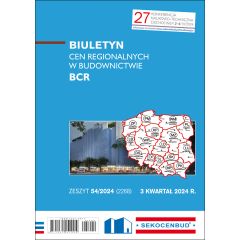 Biuletyn cen regionalnych w budownictwie BCR 3 kw. 2024