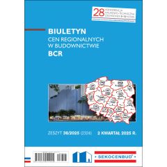 Biuletyn cen regionalnych w budownictwie BCR 2 kw. 2025