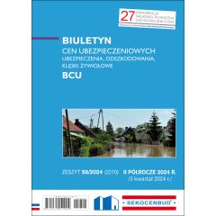Biuletyn cen ubezpieczeniowych BCU 2 półr. 2024