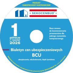 Biuletyn cen ubezpieczeniowych BCU 1 półr. 2026 CD