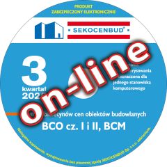 Biuletyny cen obiektów budowlanych (BCO cz. 1 i 2, BCM) 3 kw. 2025 on-line