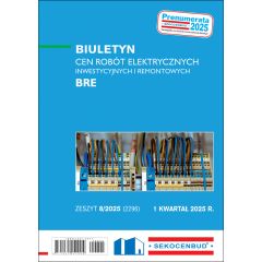 Biuletyn cen robót elektrycznych BRE 1 kw. 2025