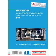 Biuletyn cen robót instalacyjnych BRI 3 kw. 2025