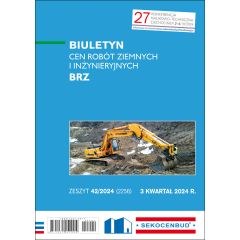 Biuletyn cen robót ziemnych i inżynieryjnych BRZ 3 kw. 2024