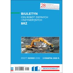 Biuletyn cen robót ziemnych i inżynieryjnych BRZ 3 kw. 2025