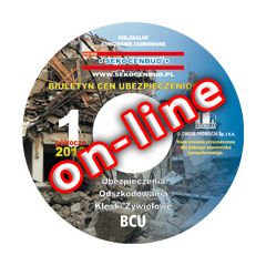Biuletyn cen ubezpieczeniowych BCU 1 półr. 2013 on-line