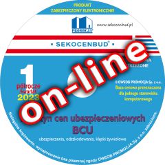 Biuletyn cen ubezpieczeniowych BCU 1 półr. 2023 on-line