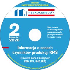 Informacje kwartalne RMS (IMB, IMI, IME, IRS) 2 kw. 2026 CD
