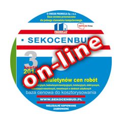 Biuletyny cen robót (BRZ, BRB, BRI, BRE, BRR) 3 kw. 2014 on-line