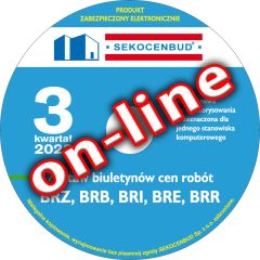 Biuletyny cen robót (BRZ, BRB, BRI, BRE, BRR) 3 kw. 2023 on-line