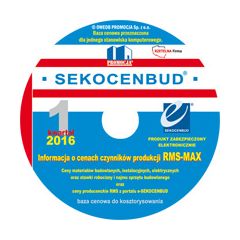 Informacje kwartalne RMS MAX (IMB, IMI, IME, IRS, e-SEKOCENBUD) 1 kw. 2016 CD