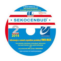 Informacje kwartalne RMS MAX (IMB, IMI, IME, IRS, e-SEKOCENBUD) 2 kw. 2014 CD