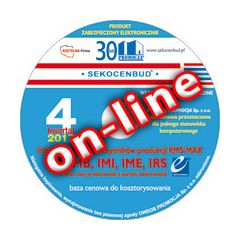 Informacje kwartalne RMS MAX (IMB, IMI, IME, IRS, e-SEKOCENBUD) 4 kw. 2017 on-line
