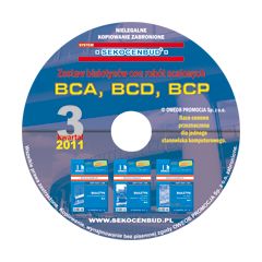 Biuletyny scalone (BCA, BCD, BCP) 3 kw. 2011 CD