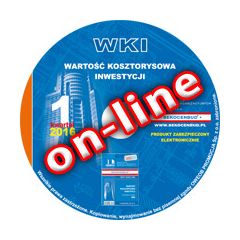 Wartość kosztorysowa inwestycji WKI 1 kw. 2016 on-line
