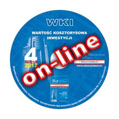 Wartość kosztorysowa inwestycji WKI 4 kw. 2012 on-line