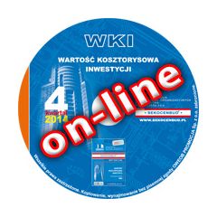 Wartość kosztorysowa inwestycji WKI 4 kw. 2014 on-line