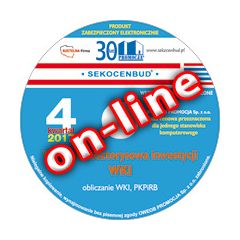 Wartość kosztorysowa inwestycji WKI 4 kw. 2017 on-line