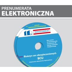 Biuletyn cen ubezpieczeniowych BCU na CD (prenumerata elektroniczna)