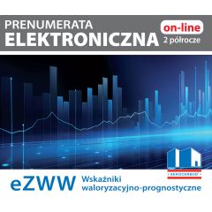 Zestaw eZWW (waloryzacja i prognozy) On-line 