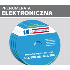 ZESTAW Biuletynów cen robót prostych na CD (prenumerata elektroniczna)