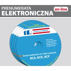 ZESTAW Biuletynów cen robót scalonych on-line (prenumerata elektroniczna) 