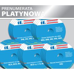 KOMPLET wydawnictw SEKOCENBUD na CD (prenumerata platynowa)