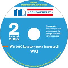 Wartość kosztorysowa inwestycji WKI 2 kw. 2025 CD