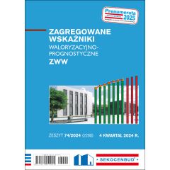 Zagregowane wskaźniki waloryzacyjno-prognostyczne ZWW 4 kw. 2024