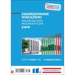 Zagregowane wskaźniki waloryzacyjno-prognostyczne ZWW 2 kw. 2026